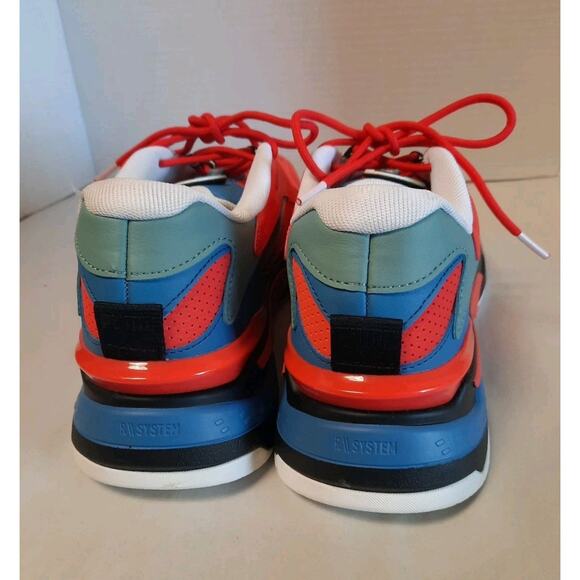 PUMA RS-FAST RED GO FOR 385795-01 Firelight/Blue Men's‎ Running Casual Shoes 11 - Picture 3 of 7